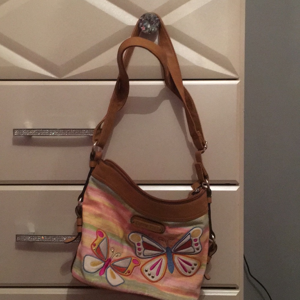 Pastel colored purse